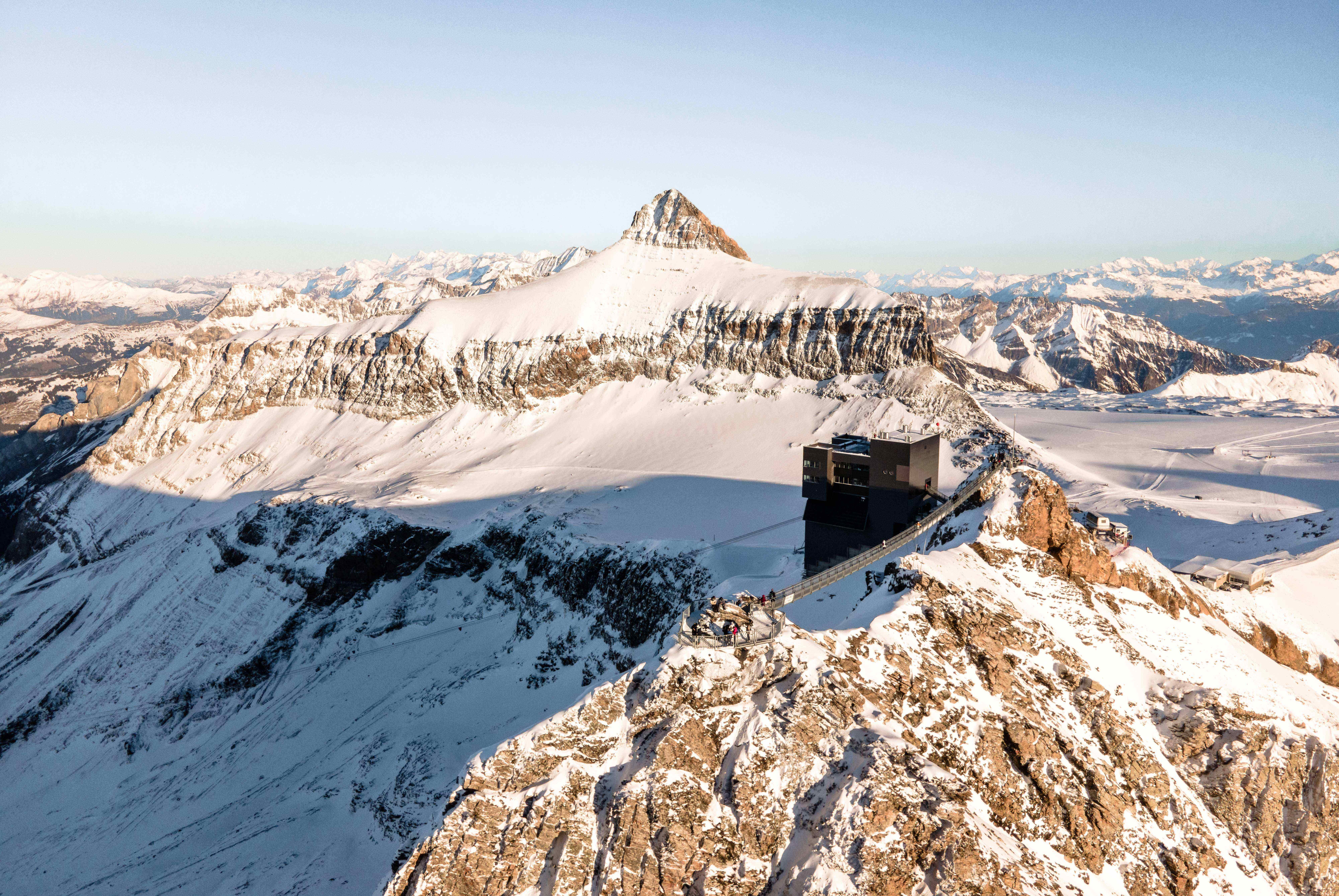 Tagesausflug ab Lausanne: Glacier 3000 & Montreux